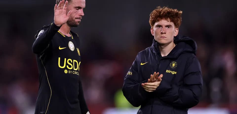 Joueurs saluant le public après le match