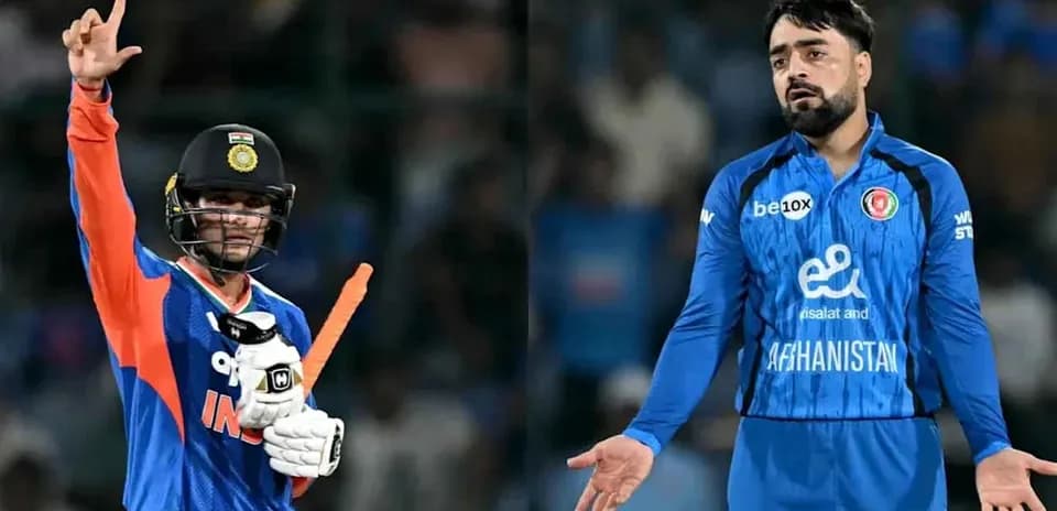 Batsman signaling while bowler reacts during match