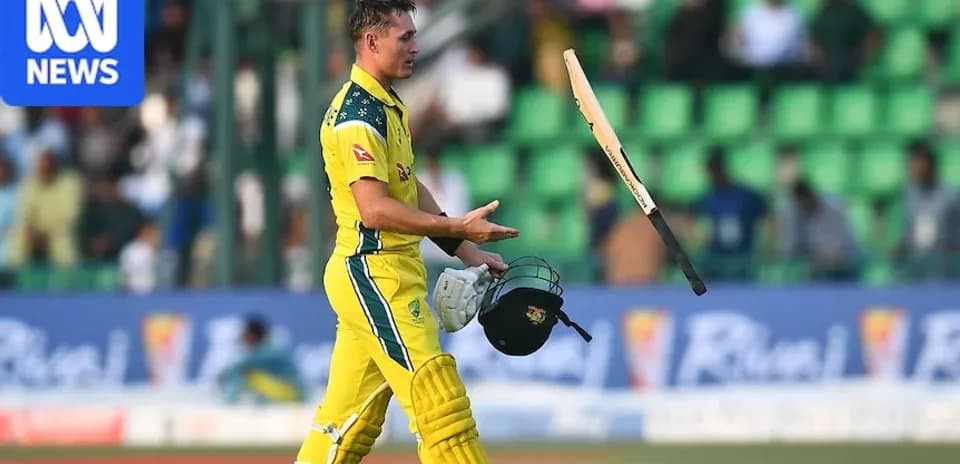 Joueur de cricket marchant en lançant sa batte