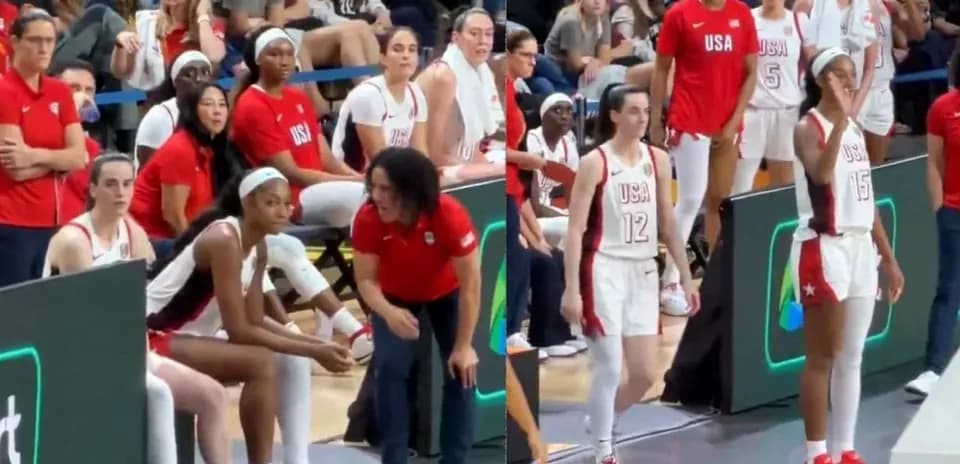 Entraînement de l'équipe féminine de basketball des États-Unis