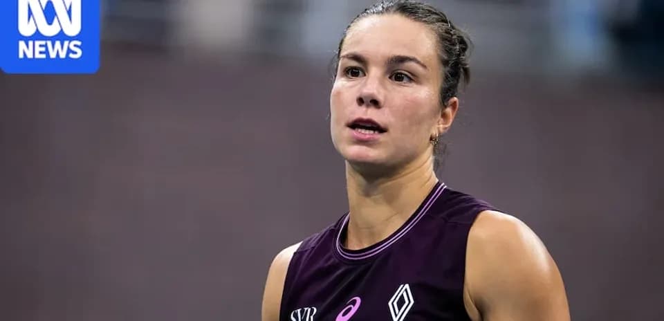 Joueuse de tennis se préparant pour un match