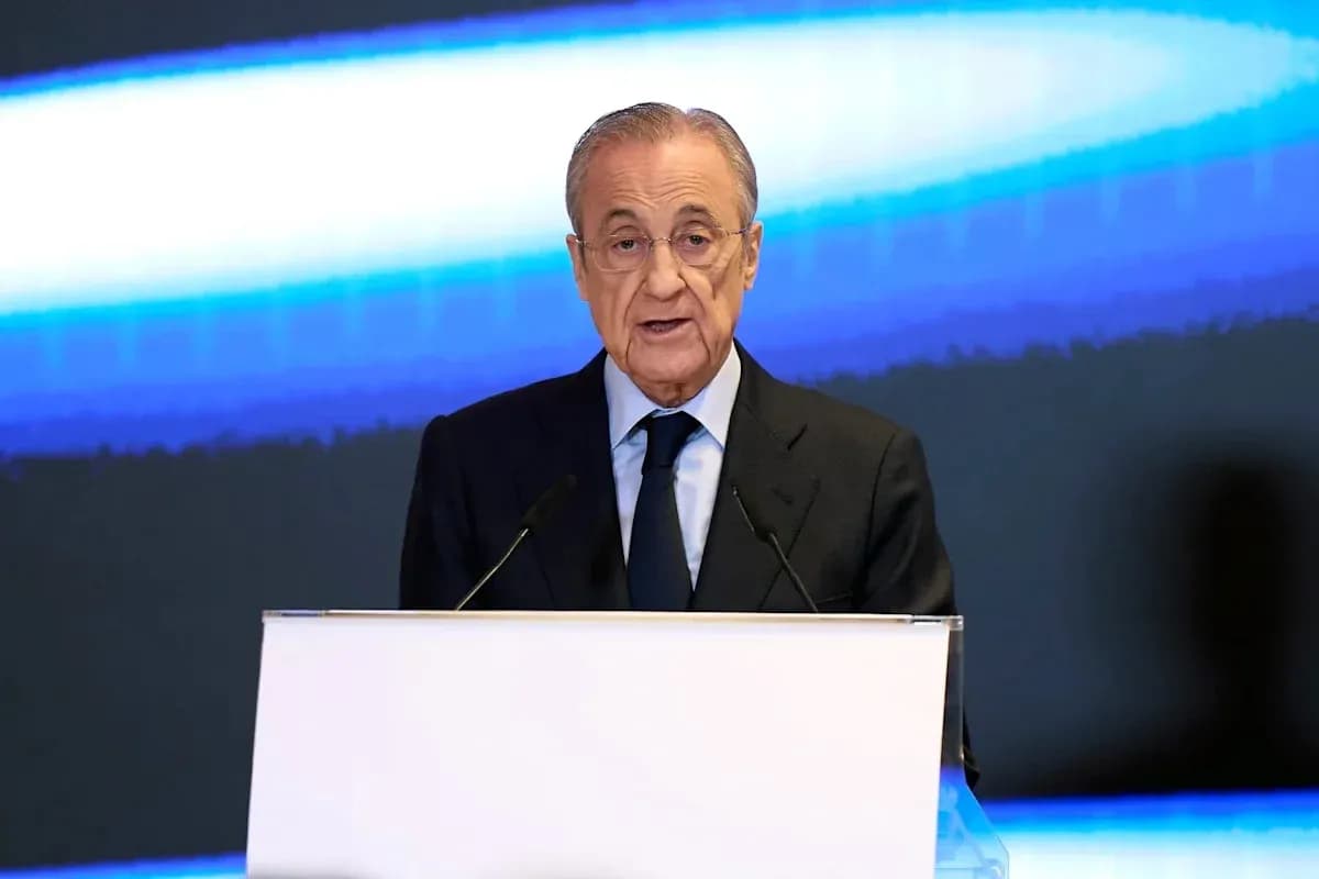 Président s'exprimant lors d'une conférence de presse