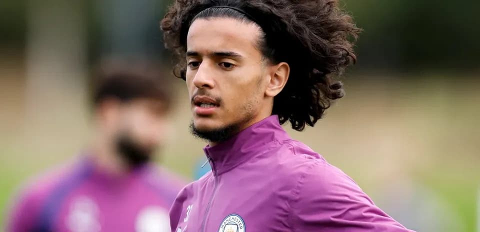 Joueur de Manchester City lors de l'entraînement