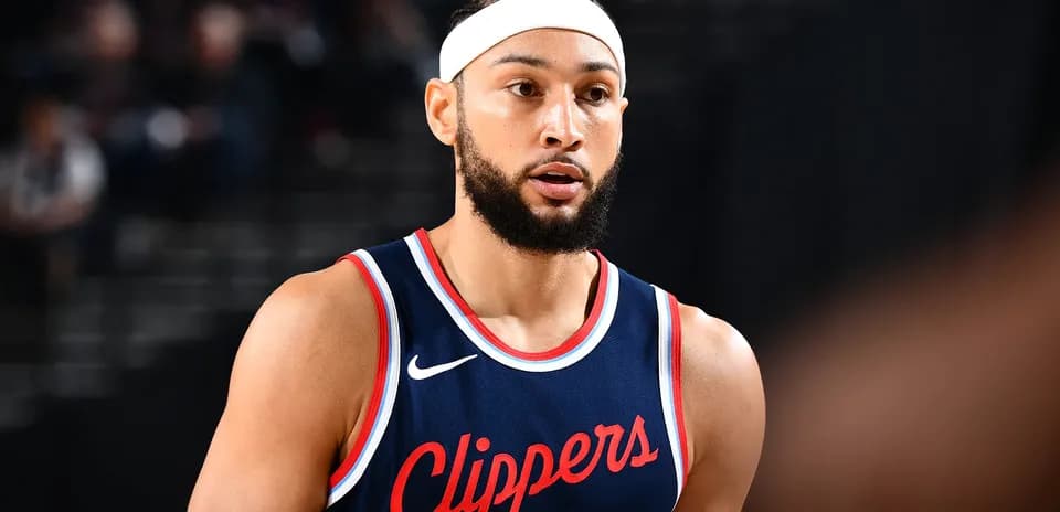 Joueur des Clippers en tenue sur le terrain