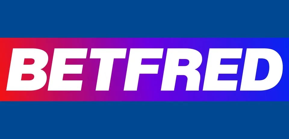 Logo de BETFRED sur fond coloré