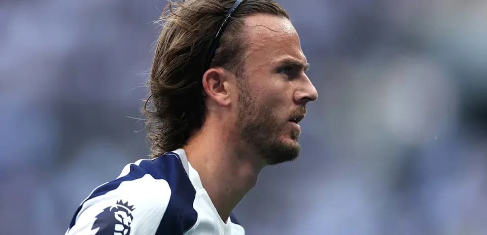 Joueur de Tottenham en action sur le terrain