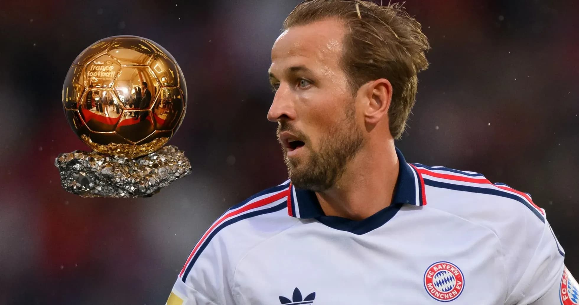 Joueur de Bayern Munich avec le Ballon d'Or