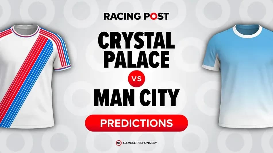 Maillots de Crystal Palace et Manchester City avec prédictions