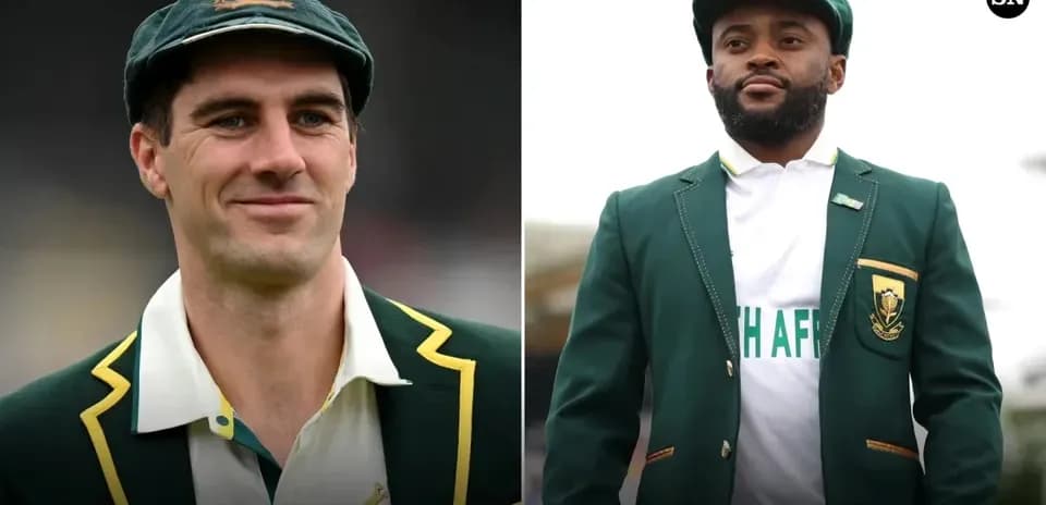 Joueurs de cricket en tenue officielle de leurs équipes