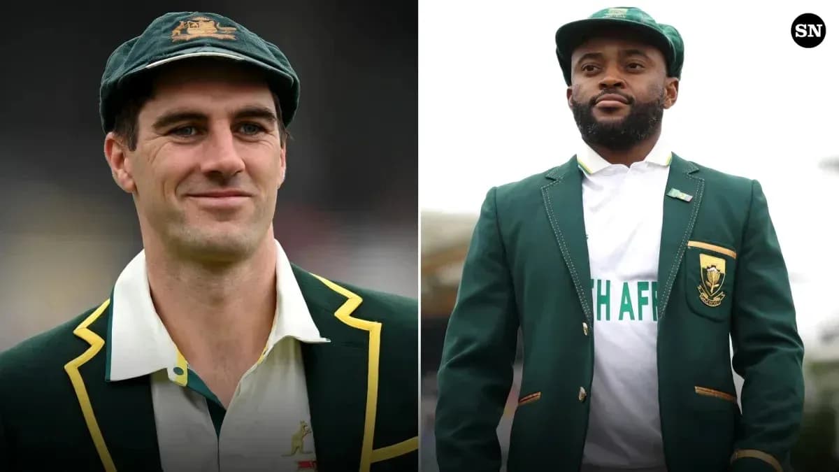 Joueurs de cricket en tenue officielle de leurs équipes