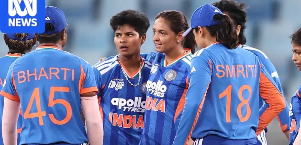 Équipe féminine de cricket d'Inde en discussion