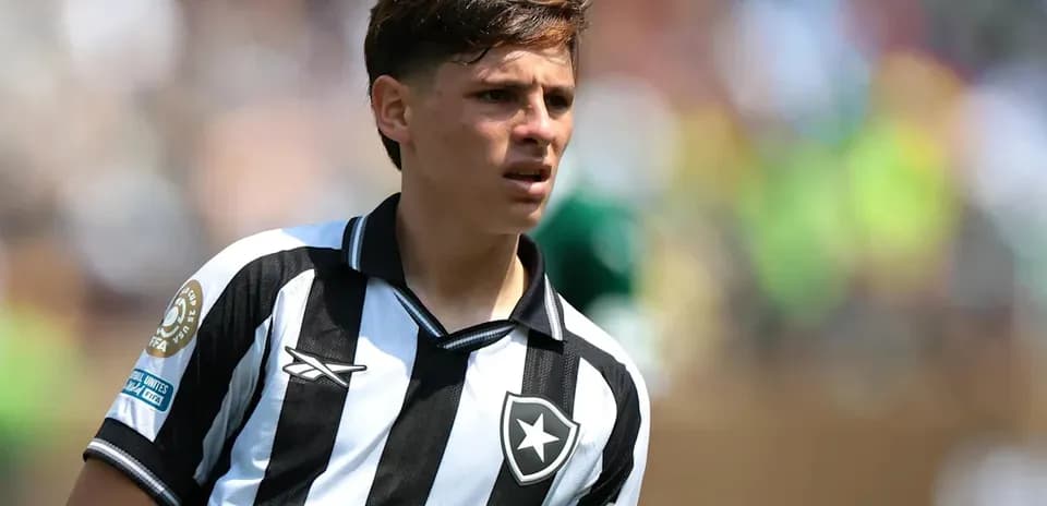 Joueur de Botafogo en action sur le terrain