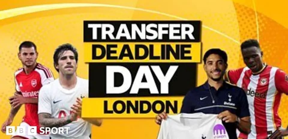 Journée de clôture des transferts à Londres