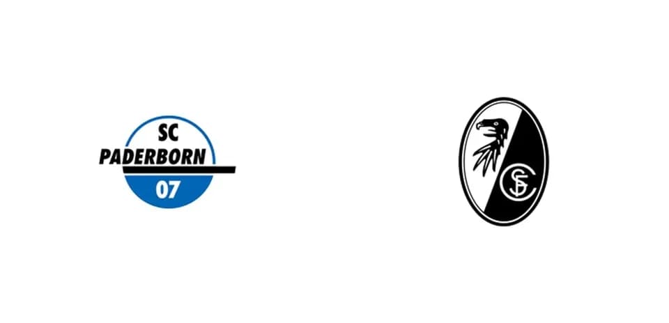 Logos de SC Paderborn 07 et SC Freiburg