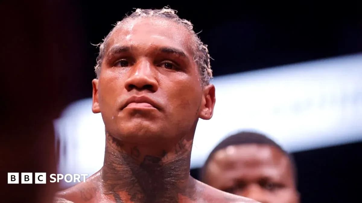 Boxeur se préparant avant le combat dans le ring