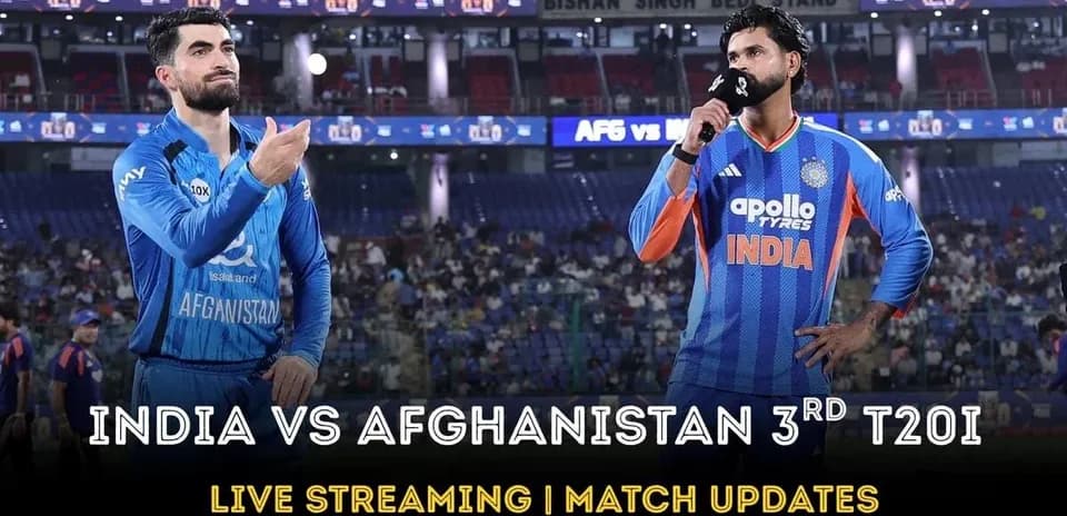 Joueurs d'Inde et d'Afghanistan lors de la présentation