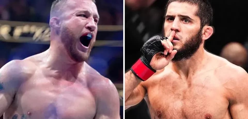 Deux combattants de MMA en poses distinctes