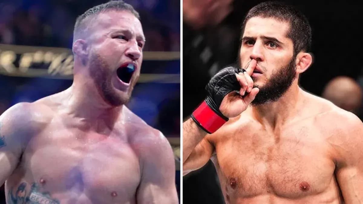Deux combattants de MMA en poses distinctes