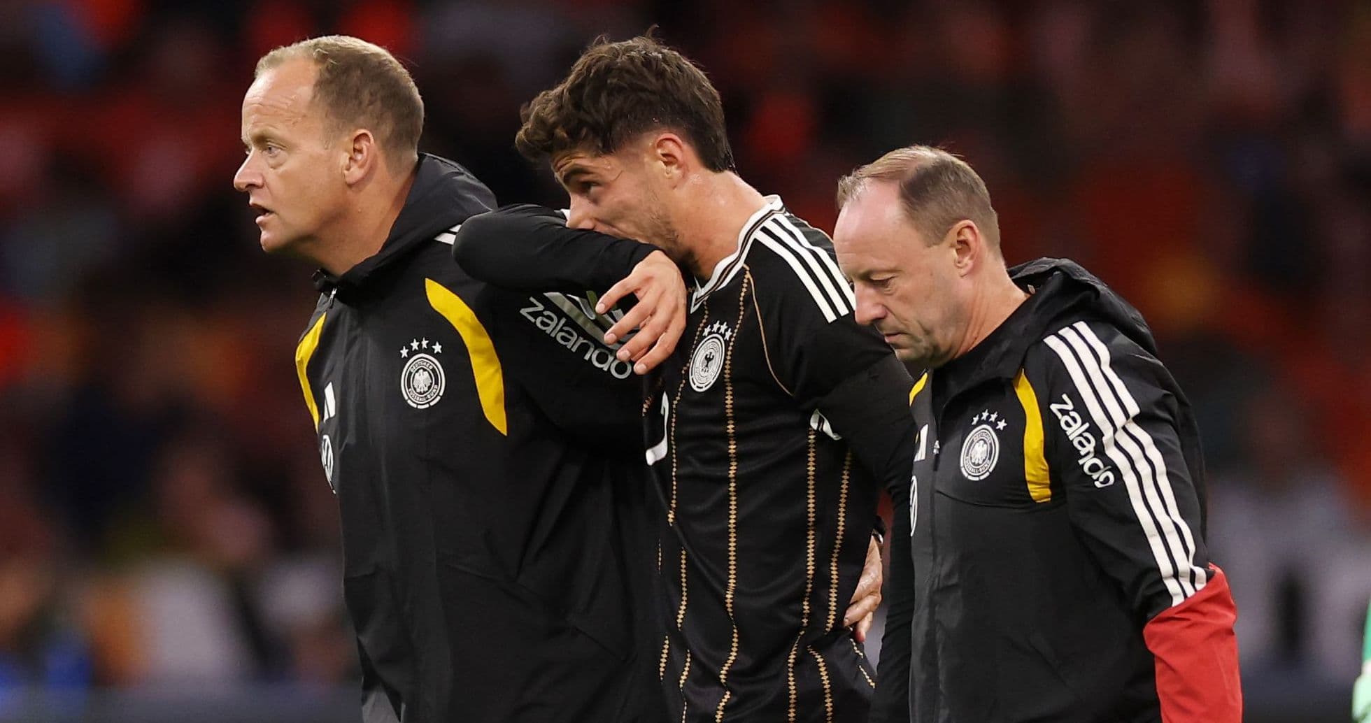 Arsenal confronté à une nouvelle blessure avec Kai Havertz touché aux ischio-jambiers lors de la sélection allemande sous Jurgen Klopp