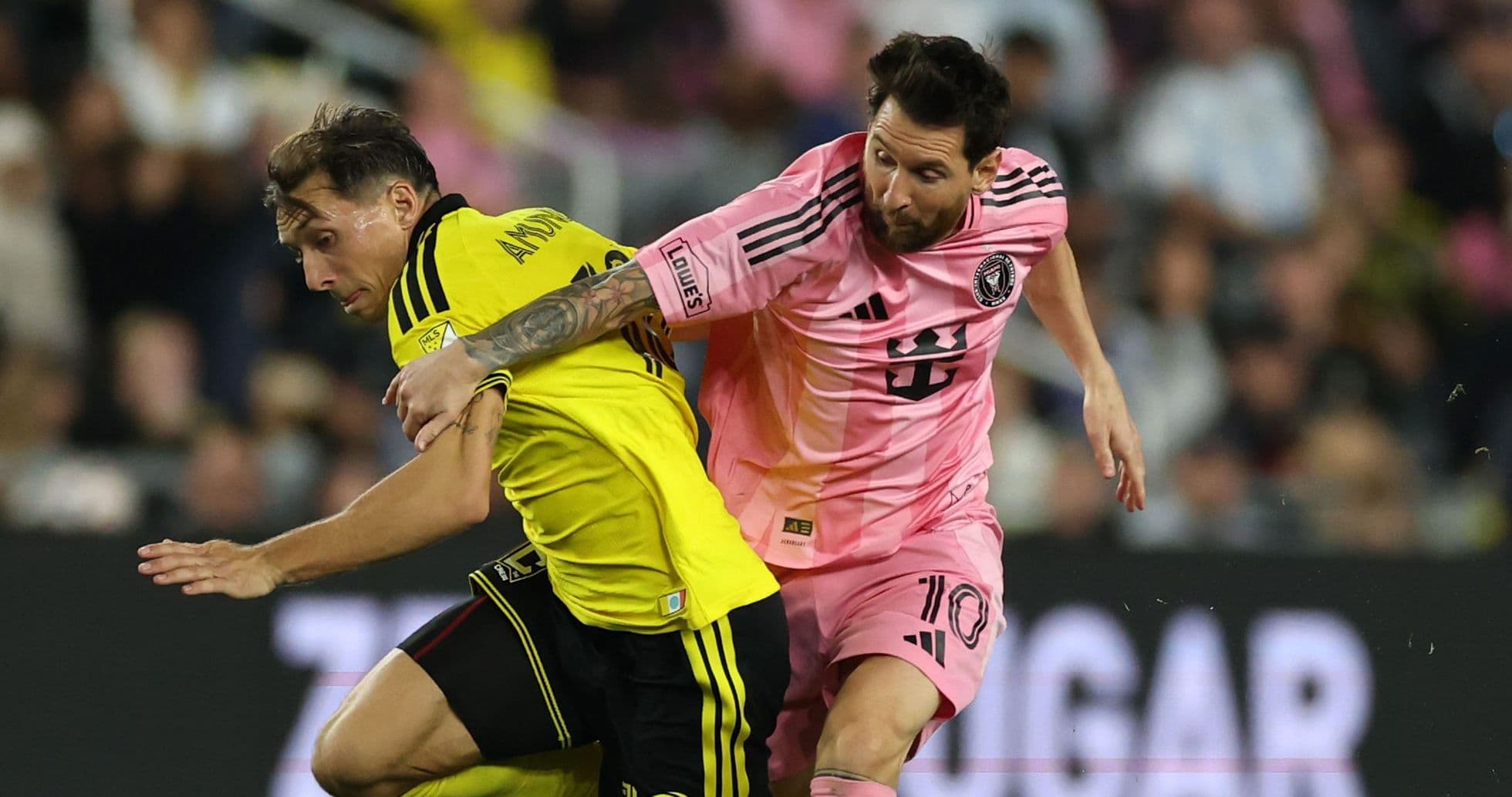 Évaluation des joueurs d'Inter Miami face à Columbus Crew : la magie de Lionel Messi insuffisante après l'expulsion coûteuse de Santiago Morales