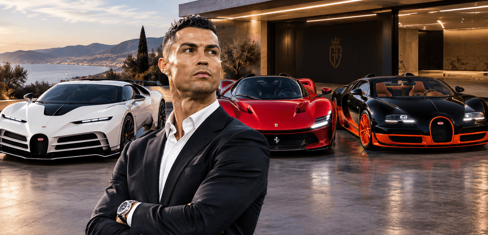 Cristiano Ronaldo : Les 5 voitures les plus chères de la collection inestimable de la légende portugaise