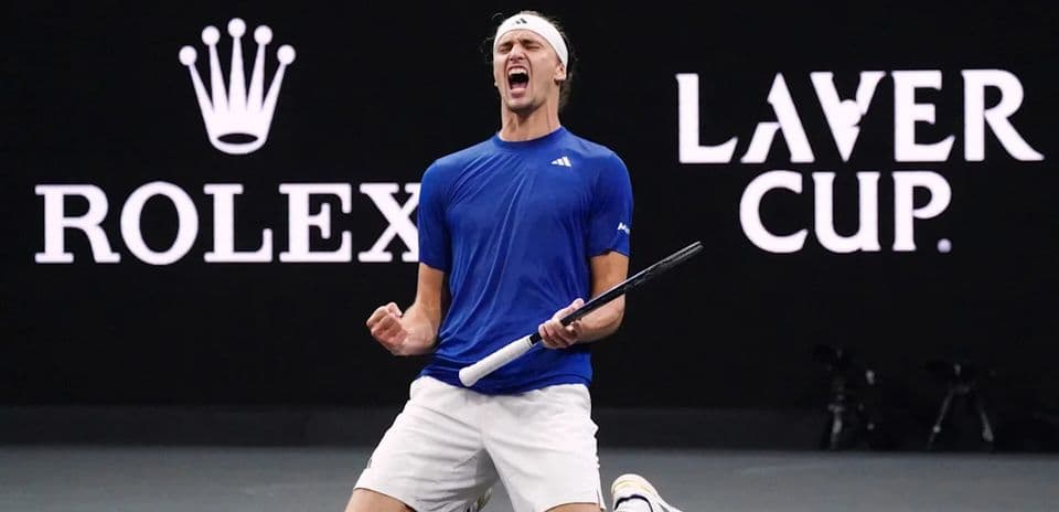 Alexander Zverev offre la victoire à l'équipe Europe à la Laver Cup 2026