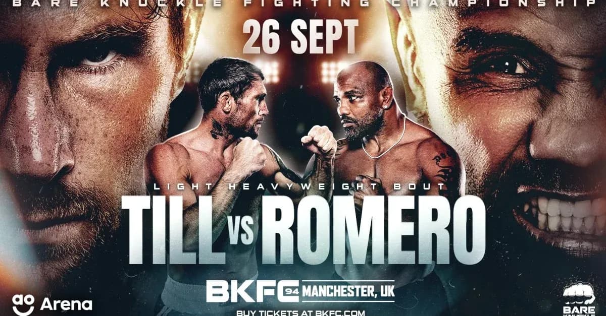 Affiche du combat Till contre Romero, 26 septembre Affiche du combat Till contre Romero, 26 septembre