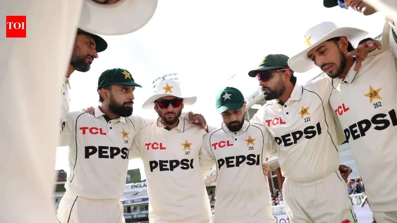 Équipe du Pakistan en cercle avant le match Équipe du Pakistan en cercle avant le match