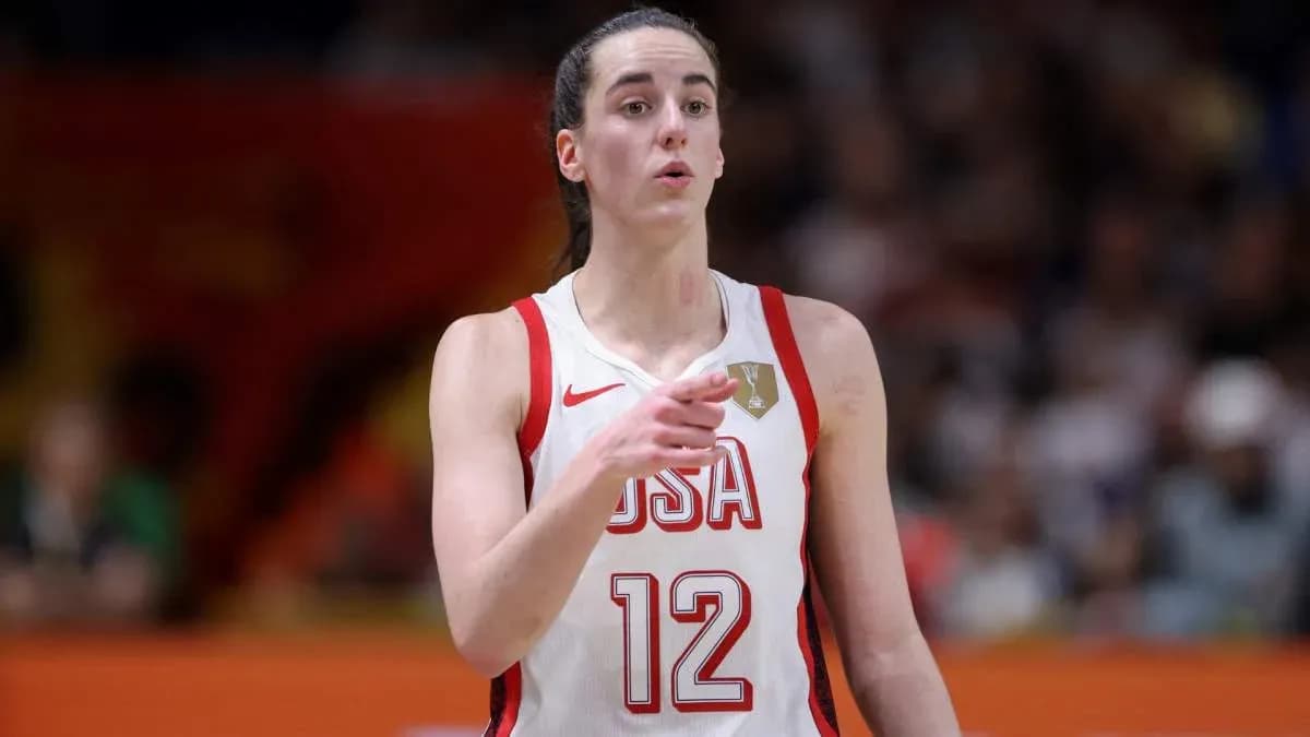 Joueuse de l'équipe USA en action sur le terrain Joueuse de l'équipe USA en action sur le terrain