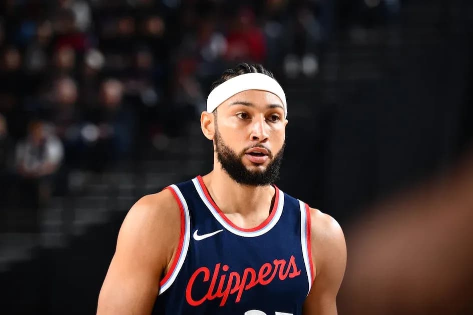 Joueur des Clippers pendant un match de basket Joueur des Clippers pendant un match de basket