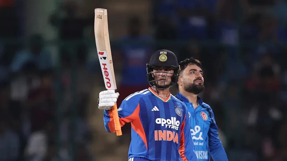 Batsman celebrating a run during cricket match Batsman celebrating a run during cricket match