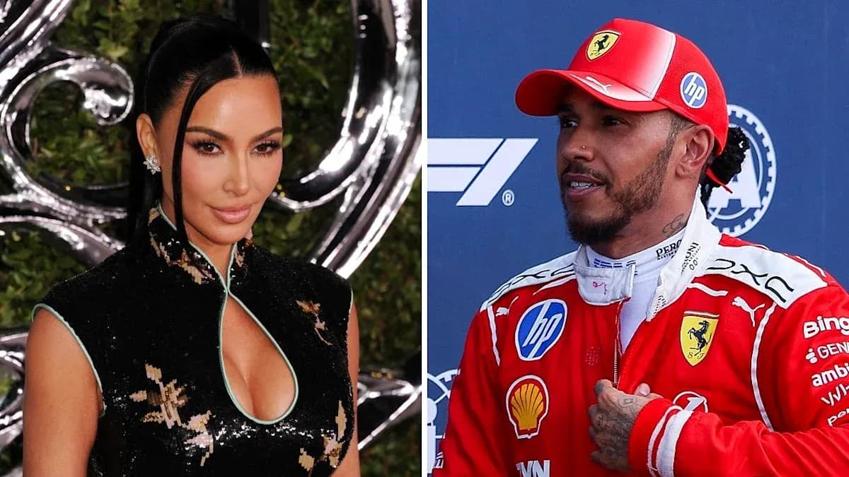 Kim Kardashian and Lewis Hamilton at events Kim Kardashian and Lewis Hamilton at events