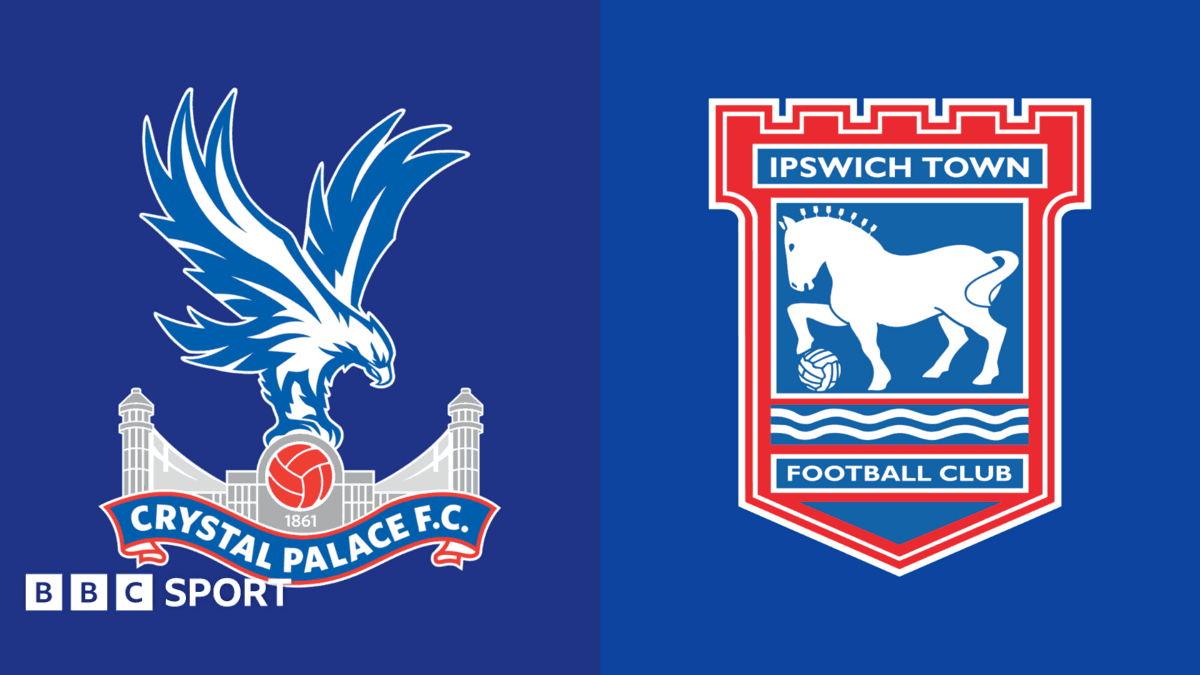 Logos de Crystal Palace et Ipswich Town Logos de Crystal Palace et Ipswich Town