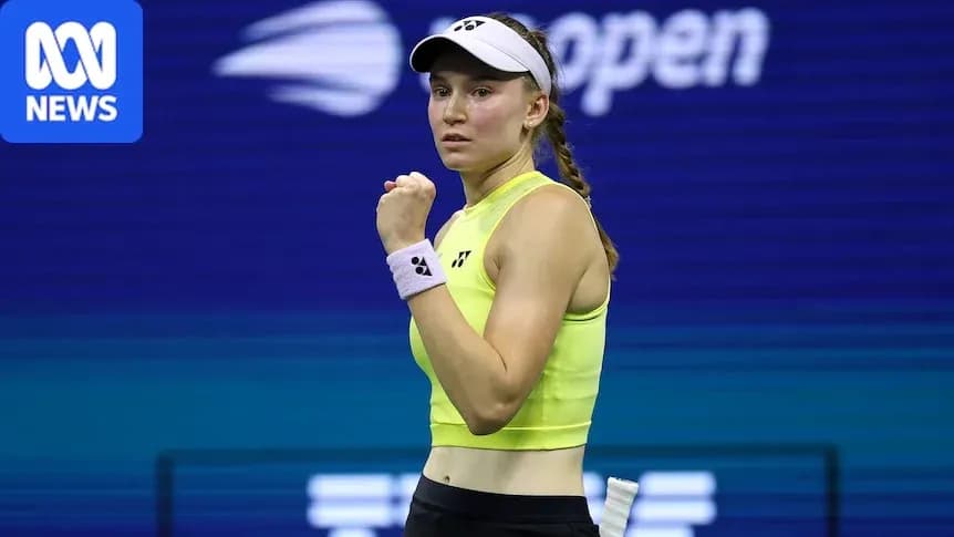 Joueuse de tennis célébrant un point gagné Joueuse de tennis célébrant un point gagné