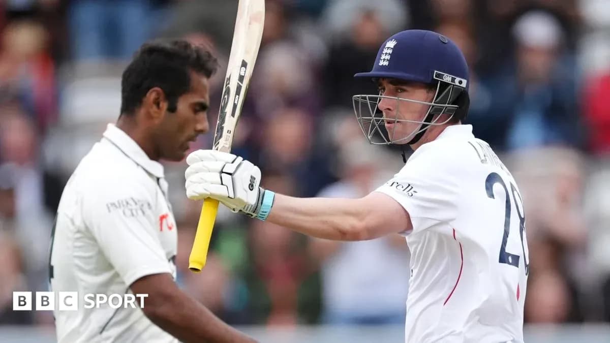 Batsman celebrating while bowler reacts during match Batsman celebrating while bowler reacts during match