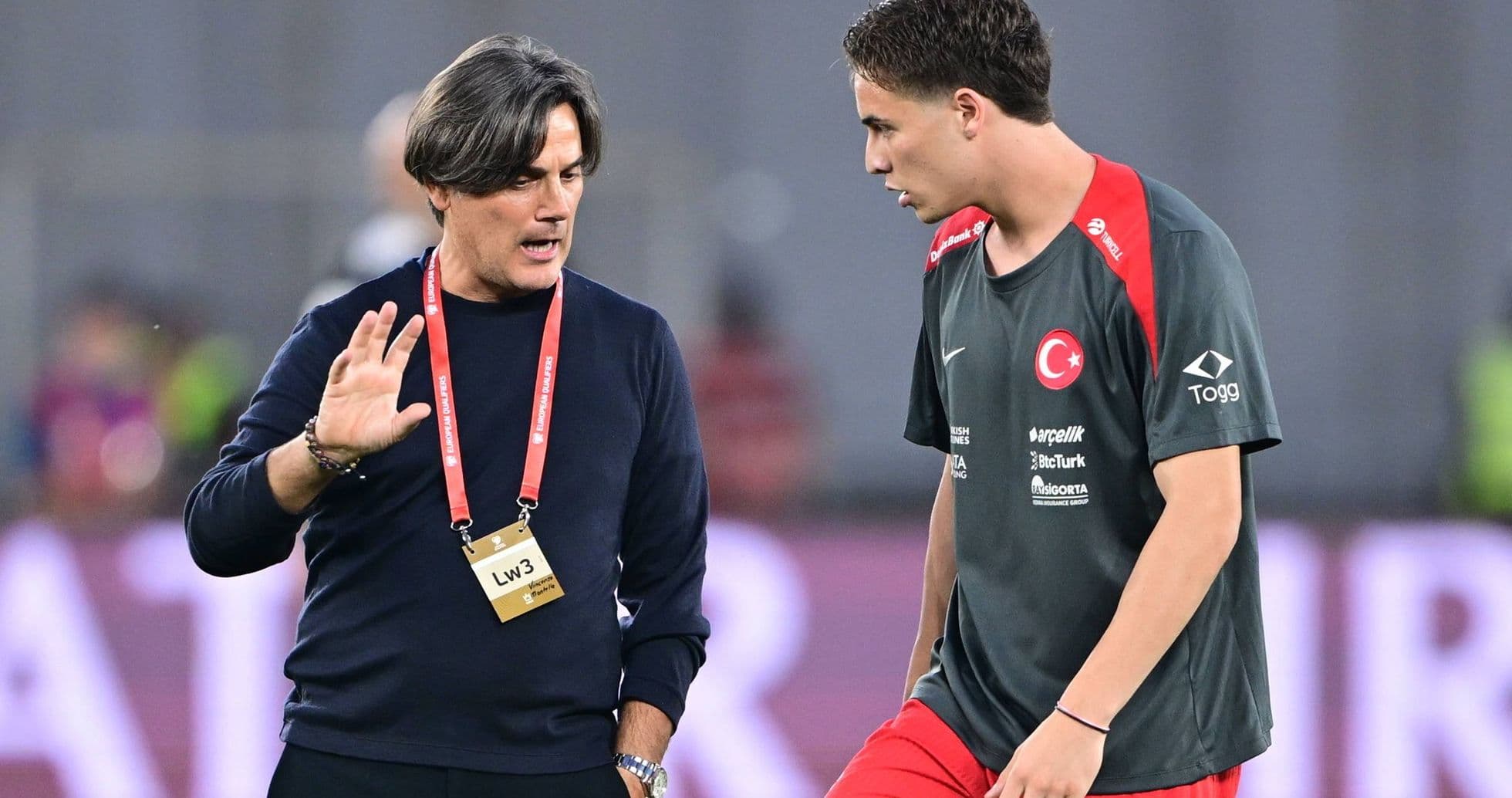 Vincenzo Montella loue le potentiel de Kenan Yildiz malgré une blessure majeure Vincenzo Montella loue le potentiel de Kenan Yildiz malgré une blessure majeure