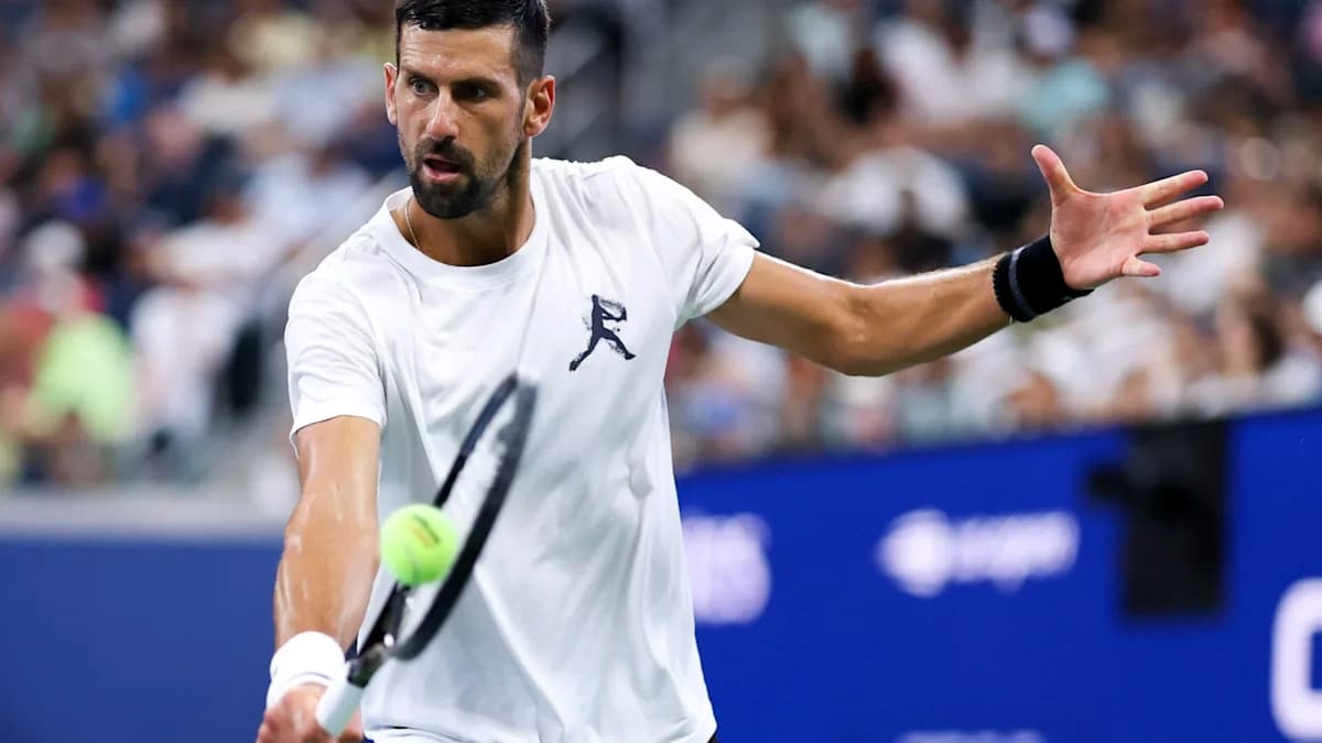 Novak Djokovic donne des nouvelles de sa forme avant son premier match depuis sa défaite surprise à l'US Open Novak Djokovic donne des nouvelles de sa forme avant son premier match depuis sa défaite surprise à l'US Open